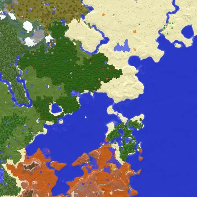 Xaero's World Map: полноэкранная карта, которая дорисовывается сама