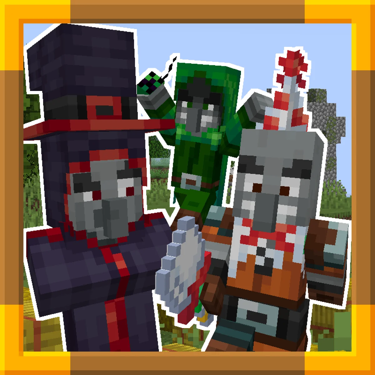 Mischief Illagers: рейды в Minecraft стали опаснее — мод на мобов